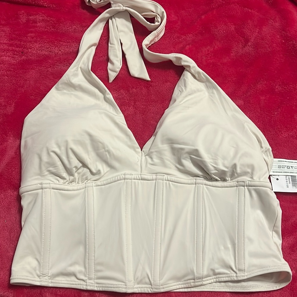 Gilly Hicks Hollister Micro-Modal Halter Top Size M